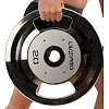 Блины диски стальные 2 Handle металлическая втулка LiveUp LP8338-20 ø51мм 20кг