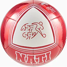 Футбольный мяч Puma SFV Culture Ball красный, белый 5