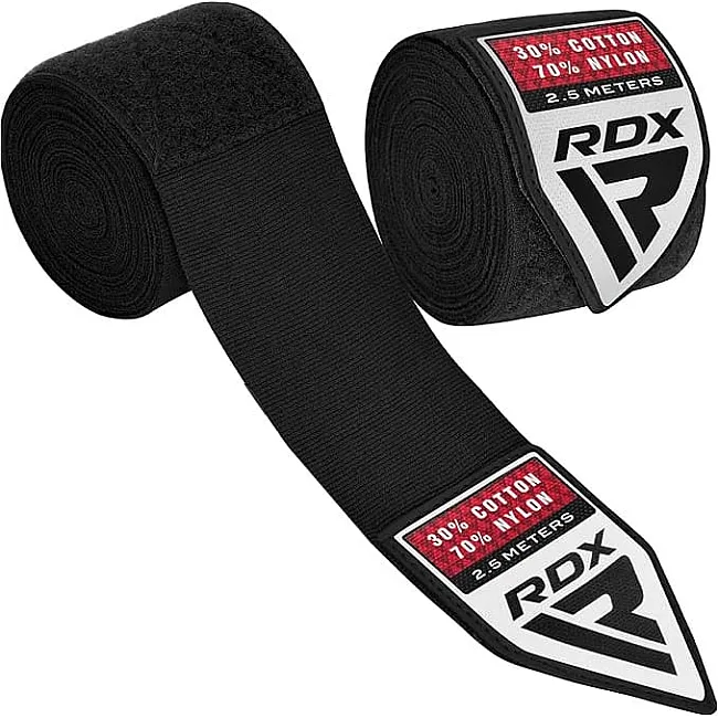 Бинти RDX HAND WRAPS 2.5 METER чорний (для дітей) 2,5 м