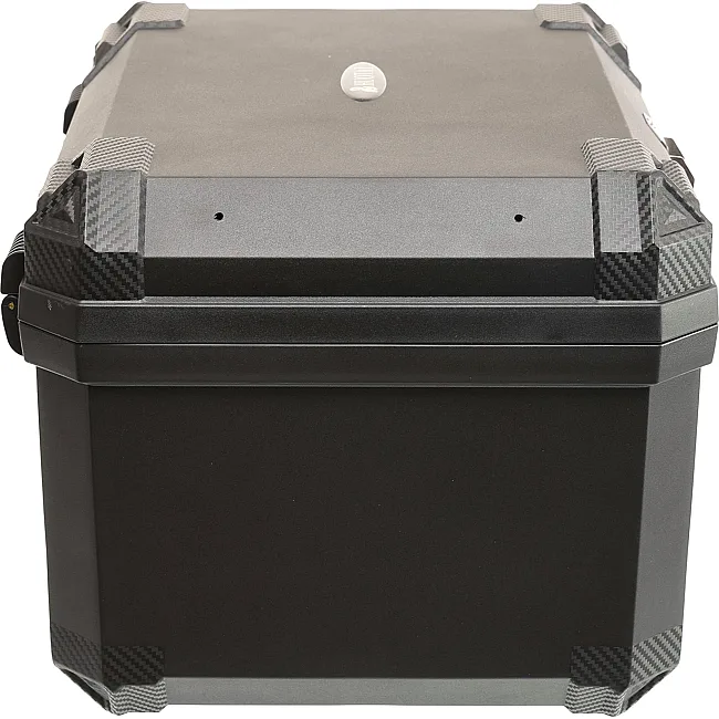 Центральний кофр задній для мотоцикла пластиковий Adventure JUHAO H-63L 1шт 50x40x32см (Чорний)