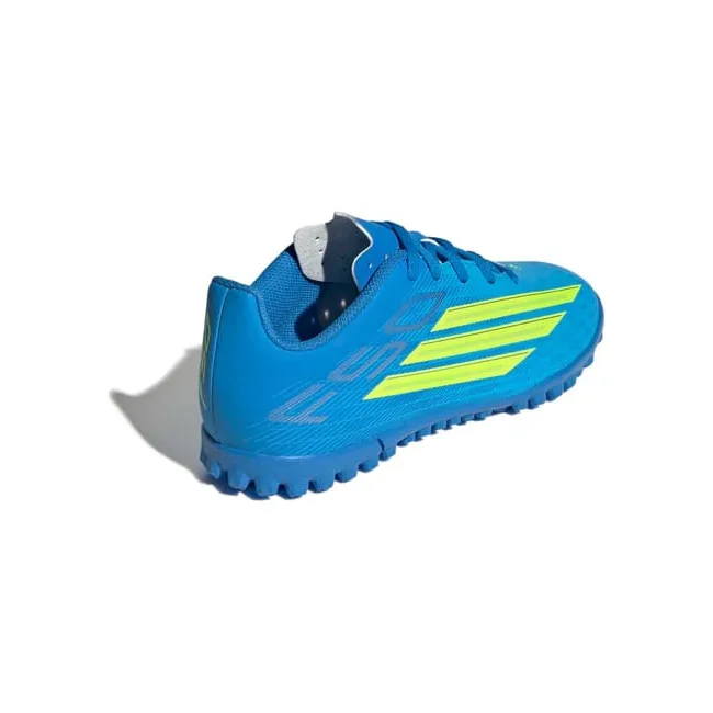 Сороконіжки дитячі ADIDAS F50 CLUB TF J блакитний, жовтий (для дітей)