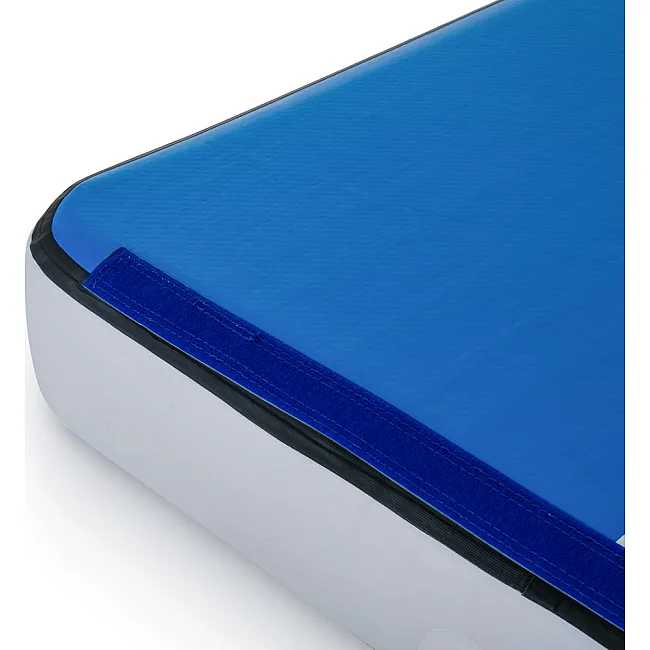 Надувной коврик inSPORTline Aircase 200x140 см, бело-синий