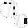 Ворота футбольные Neo-Sport NS-465 300 х 200 x 90 см, черно-белые