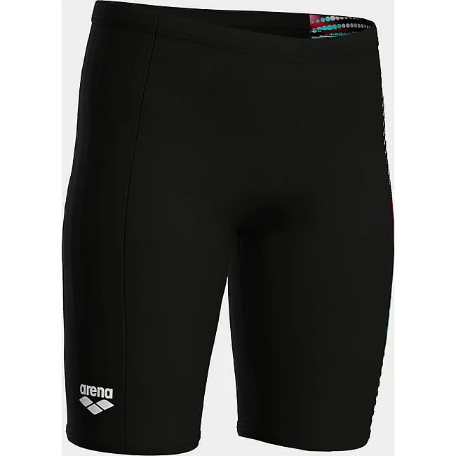 Плавки для мальчиков Arena LIT LOGO SWIM JAMMER черный (для детей)