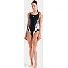 Купальник закритий для жінок Arena STRIPEFLO SWIMSUIT SWIM PRO BA чорний, білий (для жінок)