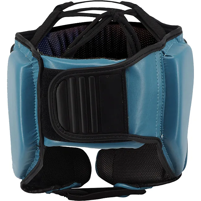 Боксерський шолом Adidas Power 50 блакитний/чорний/золотий | C50HG
