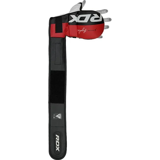 Тренировочные перчатки RDX GRAPPLING GLOVES REX T6 PLUS черный, красный, белый