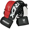 Тренировочные перчатки RDX GRAPPLING GLOVES REX T6 PLUS черный, красный, белый