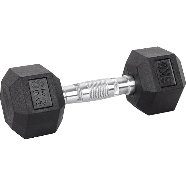 Гантель шестигранный inSPORTline Hexsteel 6 кг