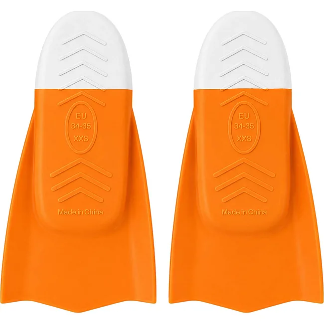 Короткие ласты для тренировок MADWAVE Propellor max M074305 (Оранжевый)