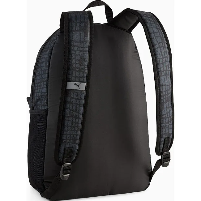 Рюкзак Puma Phase AOP Backpack 22L темно-серый, черный 44 х 30 х 14 см