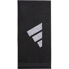 Рушник ADIDAS PER TOWEL L чорний, білий 70 x 140 см