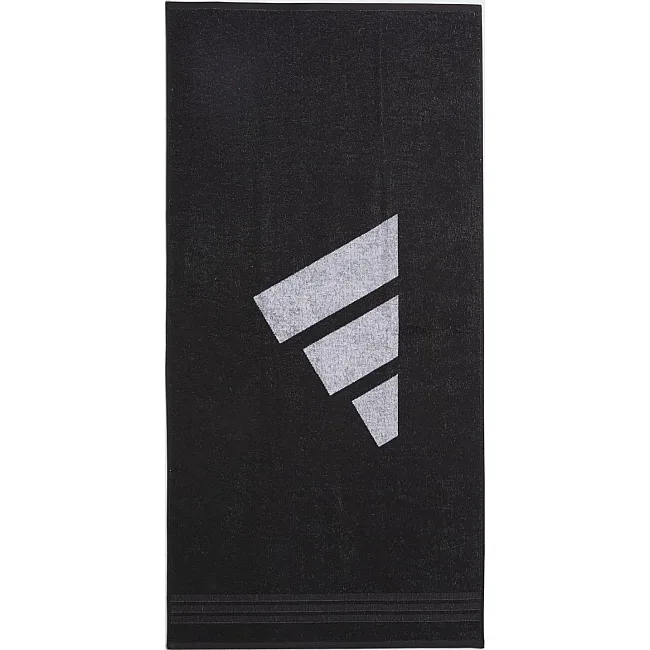 Рушник ADIDAS PER TOWEL L чорний, білий 70 x 140 см