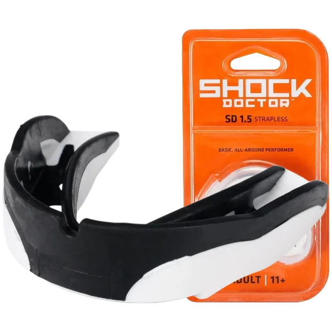 Капа Shock Doctor V1.5 детская (возраст до 10) White (art. 4000-BK-YTR)