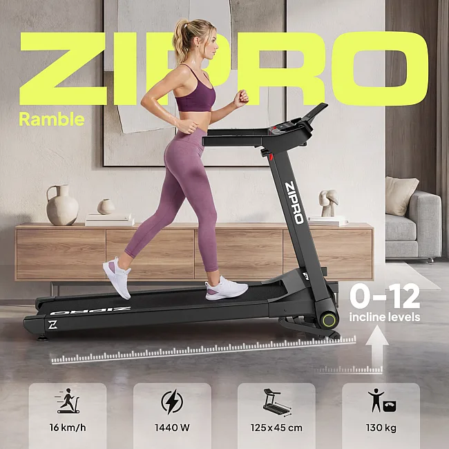 Беговая дорожка электрическая Zipro Ramble