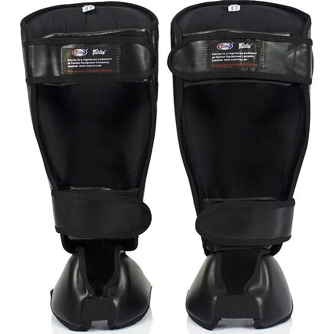 Защита голени и стопы Fairtex SP7 Shin Pads Black