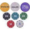 Набор для покера в пластиковом кейсе Poker game set Poker game set SP-SPORT
 200S-E 200 фишек