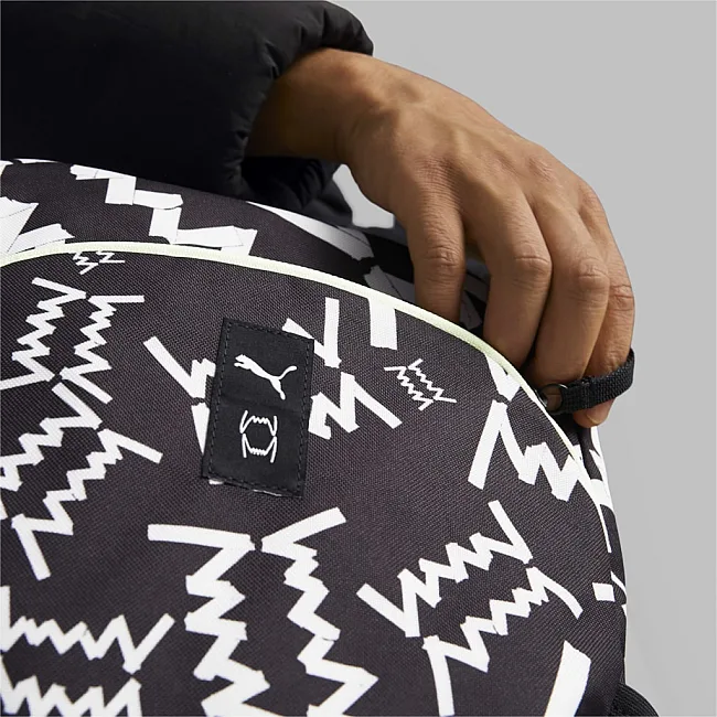 Рюкзак спортивный Puma Basketball Backpack 27L черный 31х45х14 см