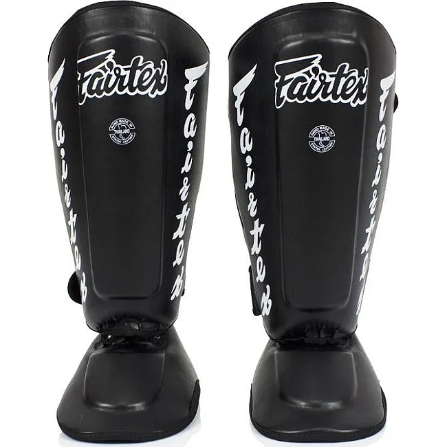 Защита голени и стопы Fairtex SP7 Shin Pads Black