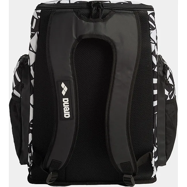 Спортивный рюкзак Arena SPIKY III BACKPACK 45 ALLOVER 45L черный, белый, желтый 54x36x27 см