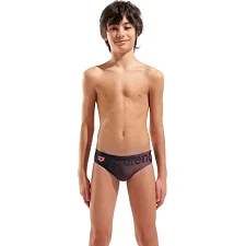 Плавки-слепые для мальчиков Arena DIM LIGHT SWIM BRIEFS черный, коралловый