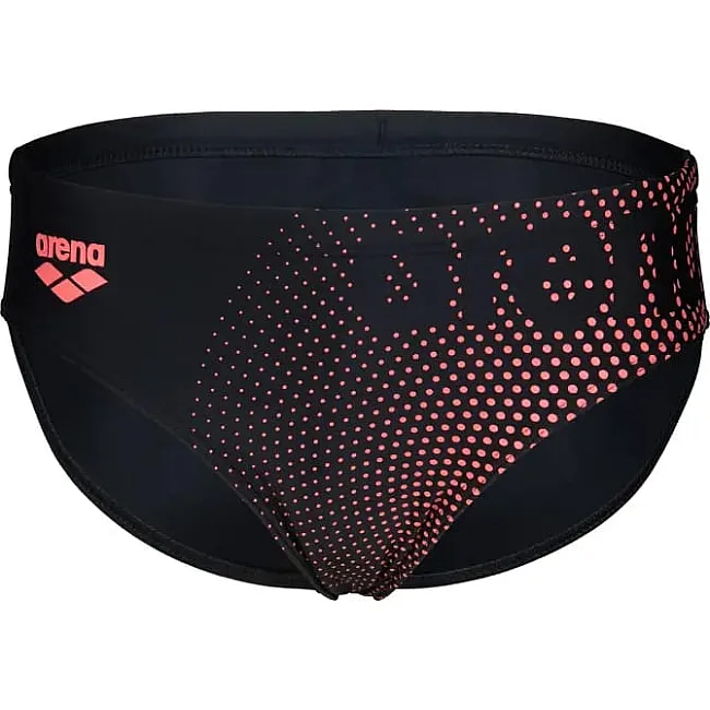 Плавки-слепые для мальчиков Arena DIM LIGHT SWIM BRIEFS черный, коралловый