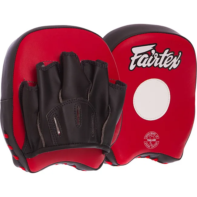 Міні-лапа боксерська вигнута тренувальна
 FAIRTEX FMV14 19x17x5см 2штуки (Синій)