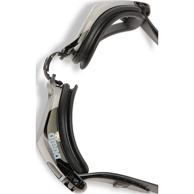 Очки для плавания Arena ZOOM X-FIT MIRROR серый, черный
