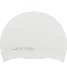 Шапочка для бассейна силиконовая для взрослых YINGFA C0081 (Белый)