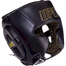 Шлем для бокса в мексиканском стиле кожаный UFC PRO Prem Lace Up UHK-75057 XXL