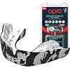 Капа для бокса OPRO Instant CAMO взрослая (возраст 11+) Black/White (art.102523002)
