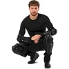 Комплект мотозащиты наколенники и налокотники SCOYCO K57H57 (Черный)