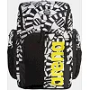 Спортивный рюкзак Arena SPIKY III BACKPACK 45 ALLOVER 45L черный, белый, желтый 54x36x27 см