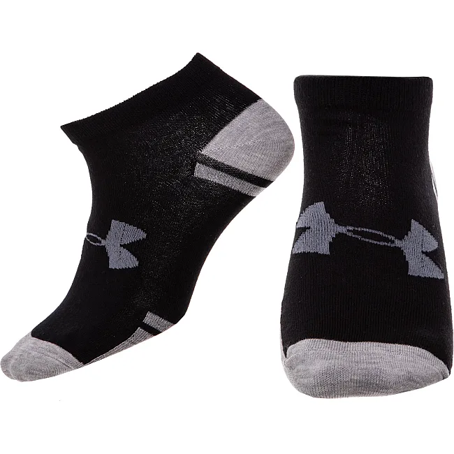 Спортивні шкарпетки короткі чоловічі UNDER ARMOUR BC-3952 (Чорний)