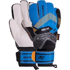 Вратарские перчатки профессиональные с защитой пальцев SOCCERMAX GK-023 7-11