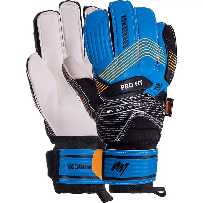 Воротарські рукавички
 професійні із захистом пальців SOCCERMAX GK-023
 7-11