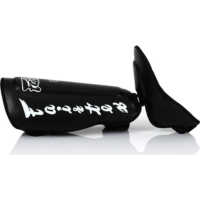 Защита голени и стопы Fairtex SP7 Shin Pads Black