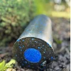 Масажний ролик (роллер) гладкий PowerPlay PP-4348 2 in 1 EPP Foam Roller Чорно/Синій (33x14см.)
