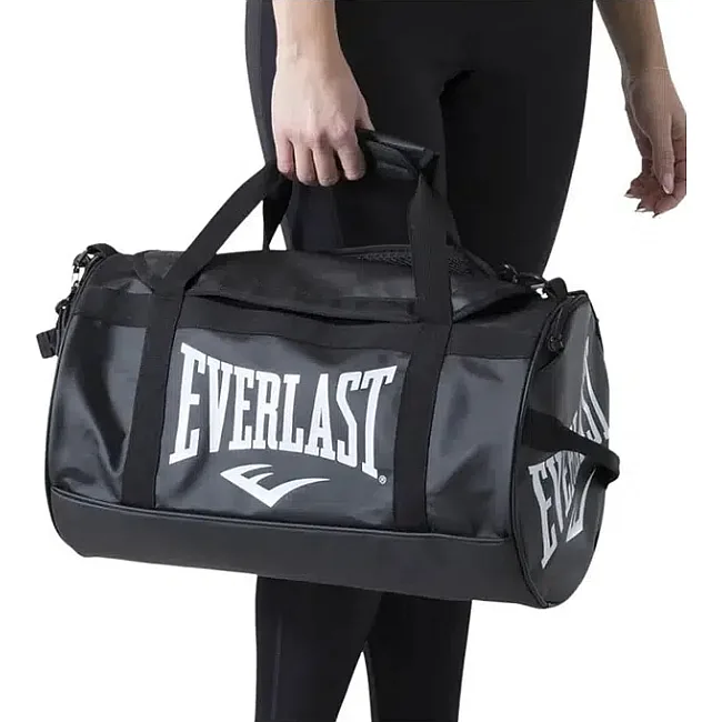 Спортивная сумка Everlast DUFFLE BAG SMALL (LOGO) черный 30L 43 x 22 x 27 см