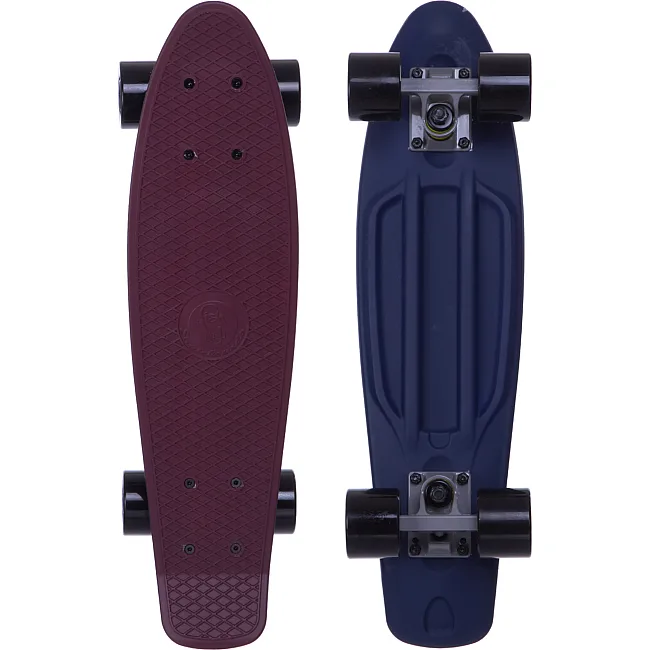 Пенни борд Penny Board круизер пластиковый RUBBER 22