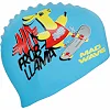 Шапочка для бассейна
 силиконовая юниорская MADWAVE
 Junior LLAMA M057910 (Голубой)