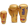 Боксерські рукавички GREEN HILL Super Star Gold Edition з ліцензією IBA (Синій)