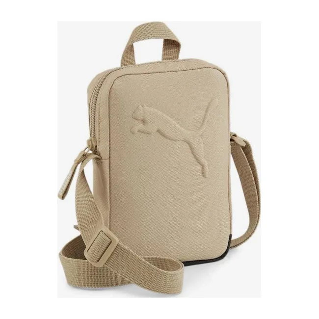 Сумка PUMA Buzz Portable 5L бежевая 17х22х8 см
