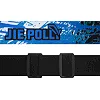 Мотоочки маска кроссовая JIE POLLY J027-2 (Черный-голубой)