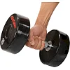Гантель профессиональная
 с полиуретановым покрытием LIFE FITNESS SC-80081-16 1шт 16кг