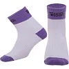 Спортивные носки мужские высокие TELOON TSS001 39-44 (Белый-фиолетовый)