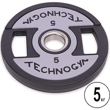 Блины диски полиуретановые 2 Handle металлическая втулка TECHNOGYM TG-1837-5 51мм 5кг