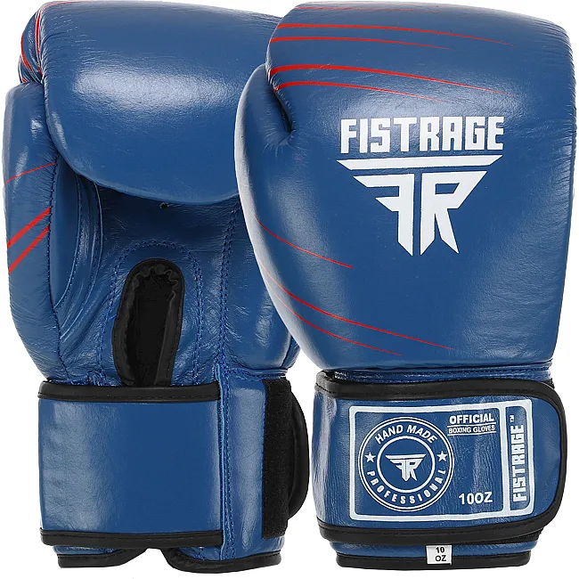 Перчатки для бокса


 кожаные FISTRAGE VL-6631 (Синий)