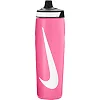 Бутылка для воды Nike REFUEL BOTTLE 24 OZ розовый, чёрный, белый 709 мл
