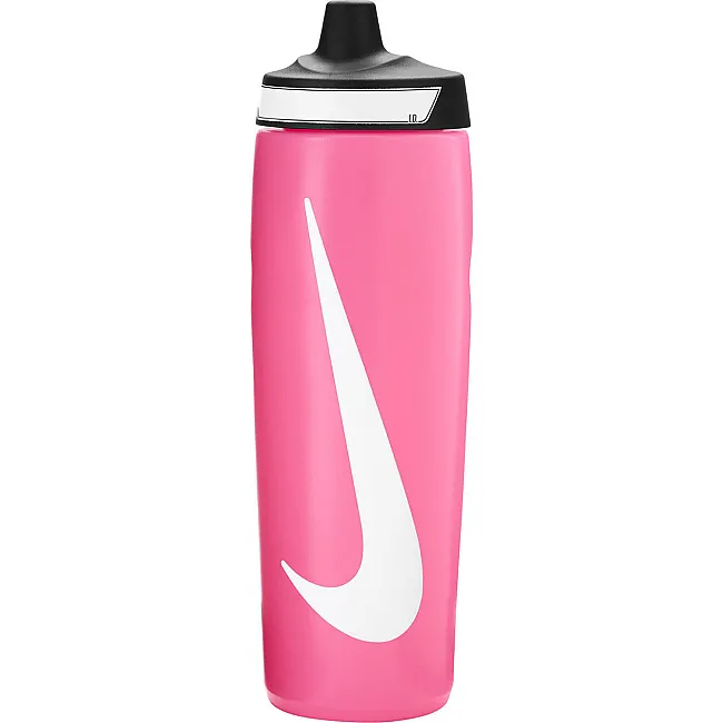 Бутылка для воды Nike REFUEL BOTTLE 24 OZ розовый, чёрный, белый 709 мл